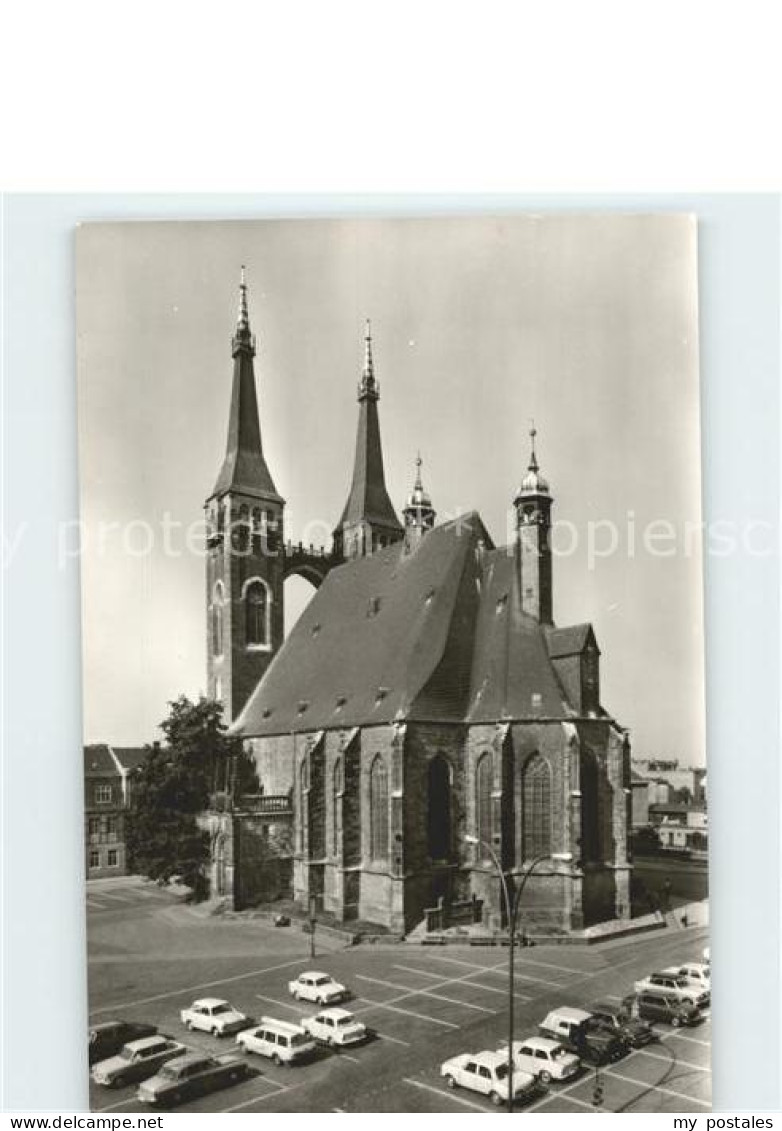 71900319 Koethen Anhalt Marktplatz St. Jakobskirche Koethen - Koethen (Anhalt)