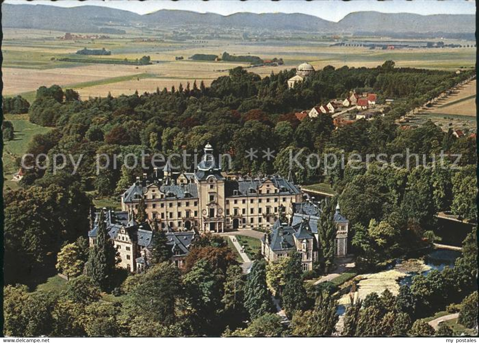 71899663 Bueckeburg Schloss Fliegeraufnahme Bueckeburg - Bückeburg