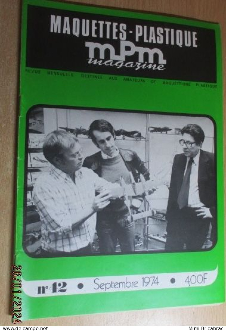 CAGI 1e Revue De Maquettisme Plastique Années 60/70 : MPM N°42 De 1974 Très Bon état ! Sommaire En Photo 2 Ou 3 - Frankrijk