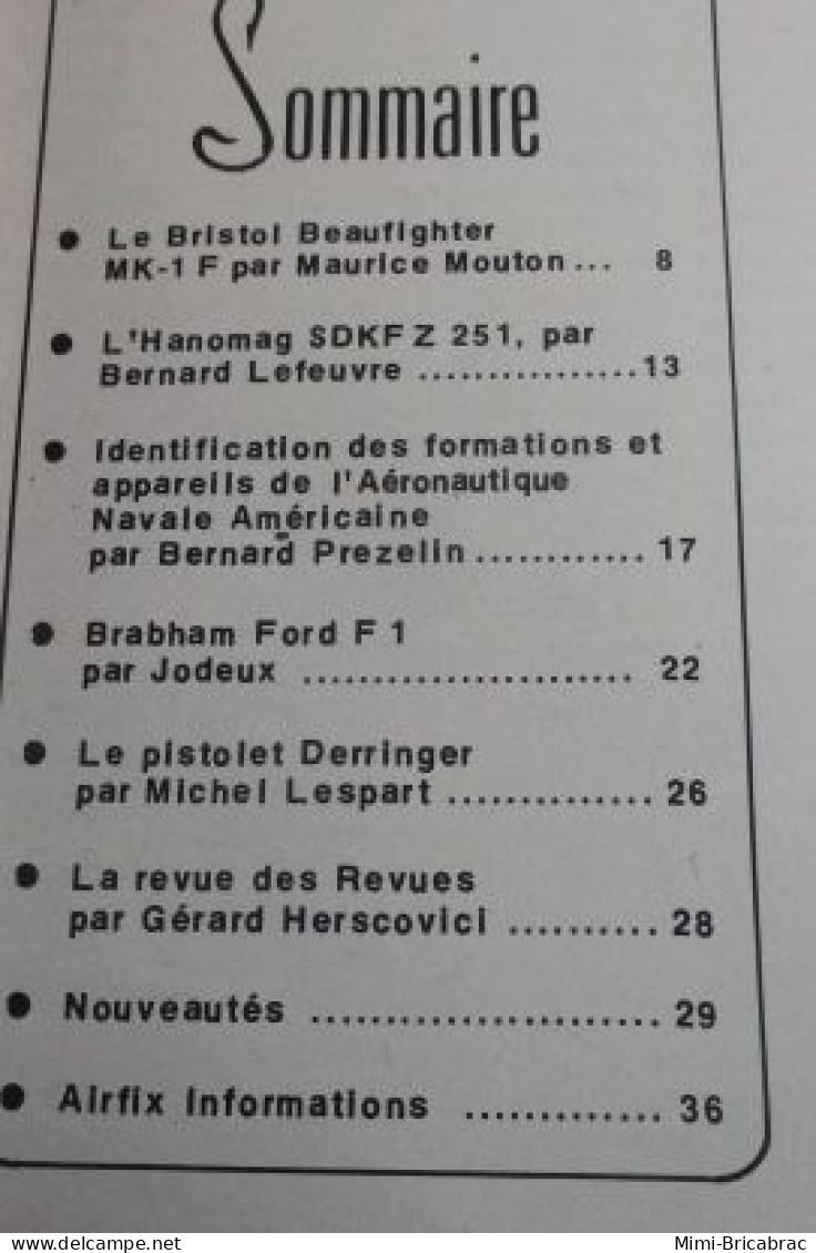 CAGI 1e Revue De Maquettisme Plastique Années 60/70 : MPM N°42 De 1974 Très Bon état ! Sommaire En Photo 2 Ou 3 - Frankreich