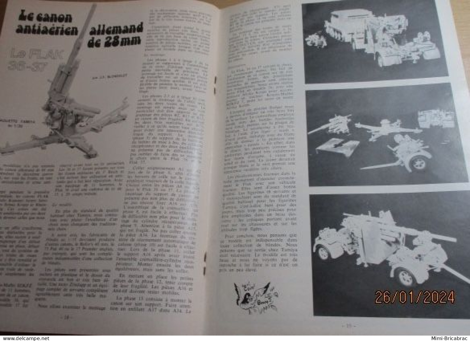 CAGI 1e Revue de maquettisme plastique années 60/70 : MPM n°39 de 1974 très bon état ! Sommaire en photo 2 ou 3