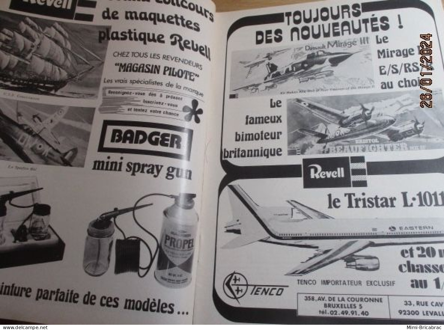 CAGI 1e Revue De Maquettisme Plastique Années 60/70 : MPM N°38 De 1974 Très Bon état ! Sommaire En Photo 2 Ou 3 - France