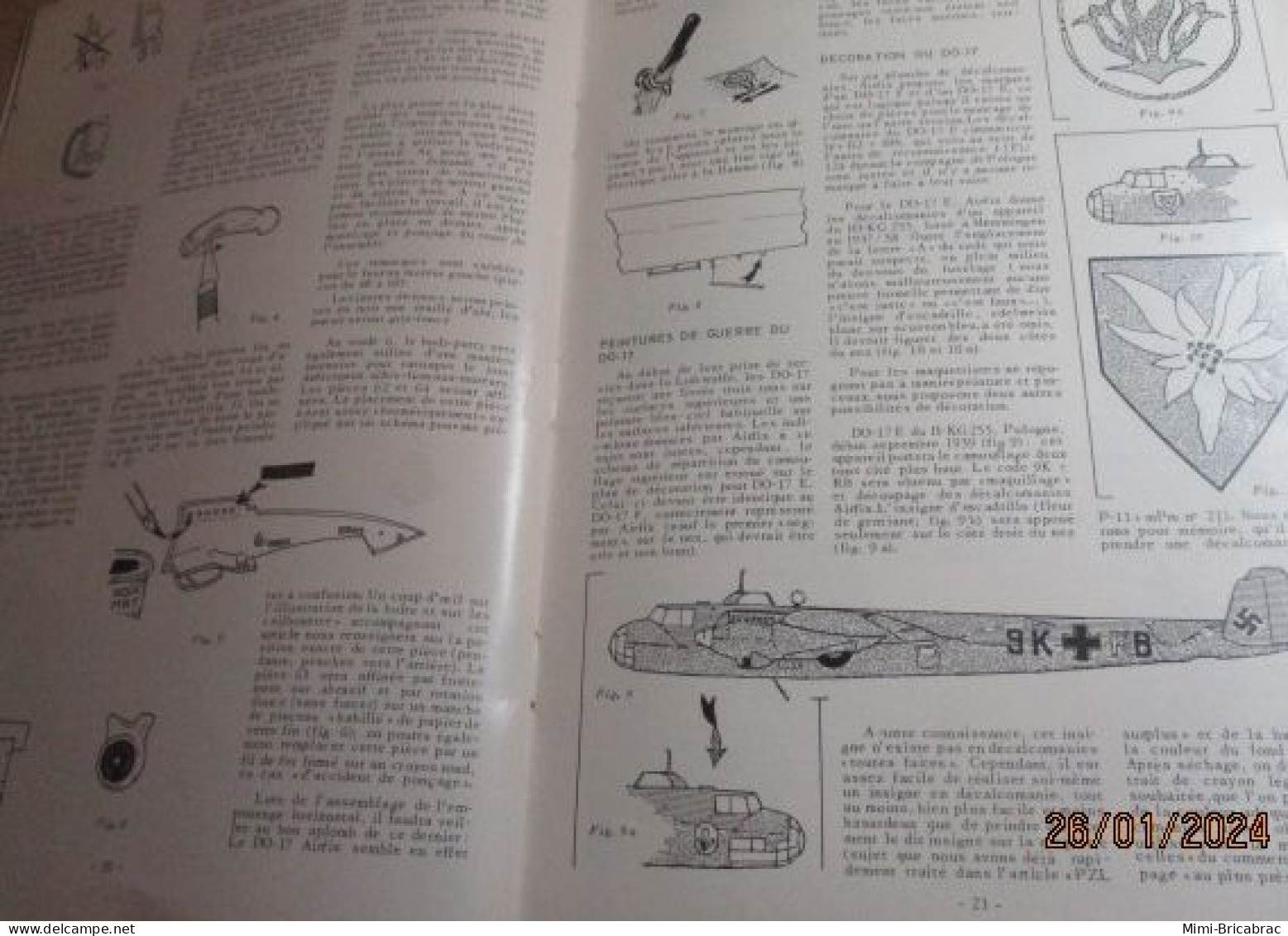 CAGI 1e Revue de maquettisme plastique années 60/70 : MPM n°37 de 1974 très bon état ! Sommaire en photo 2 ou 3