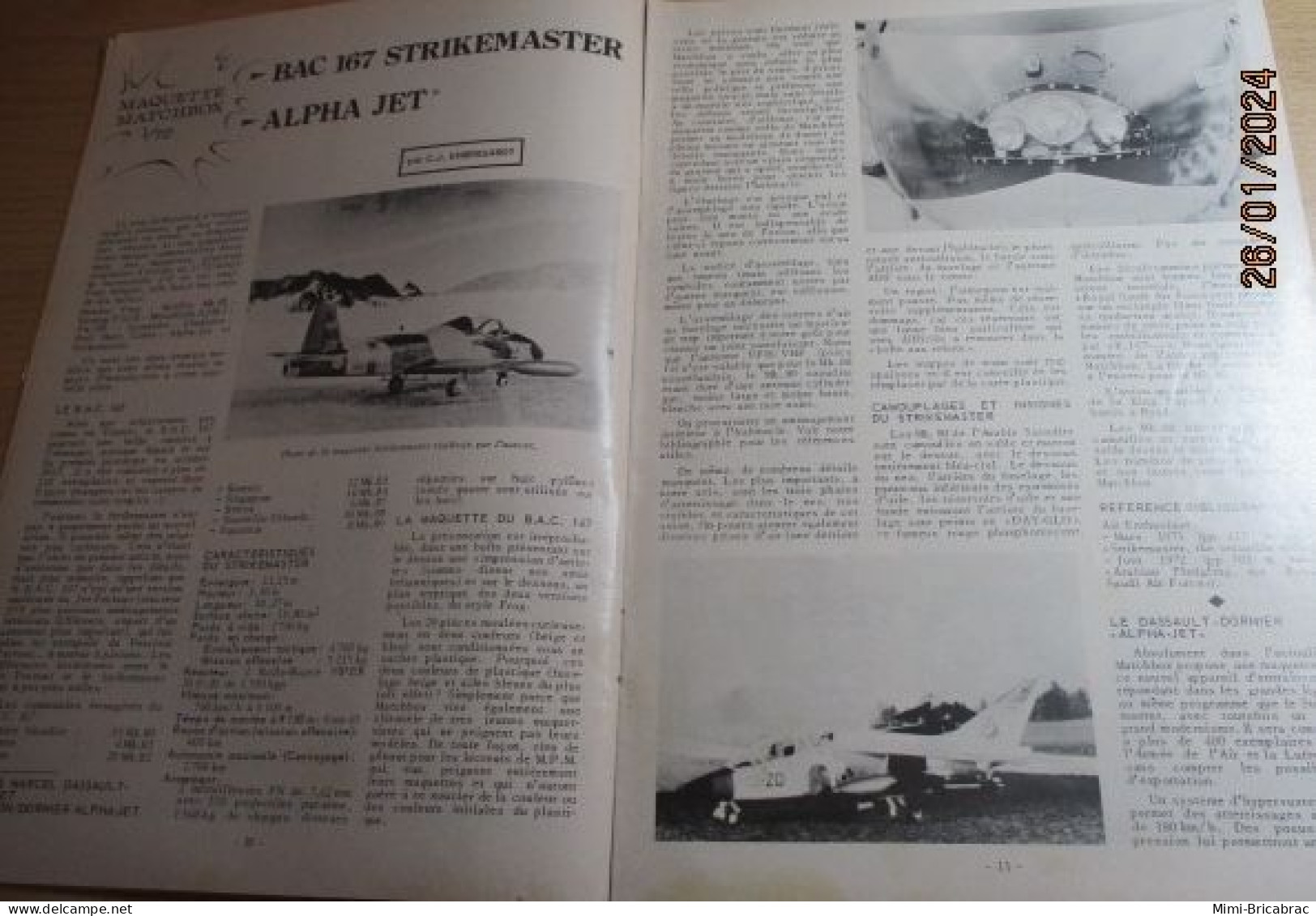 CAGI 1e Revue De Maquettisme Plastique Années 60/70 : MPM N°31 De 1973 Très Bon état ! Sommaire En Photo 2 Ou 3 - Francia