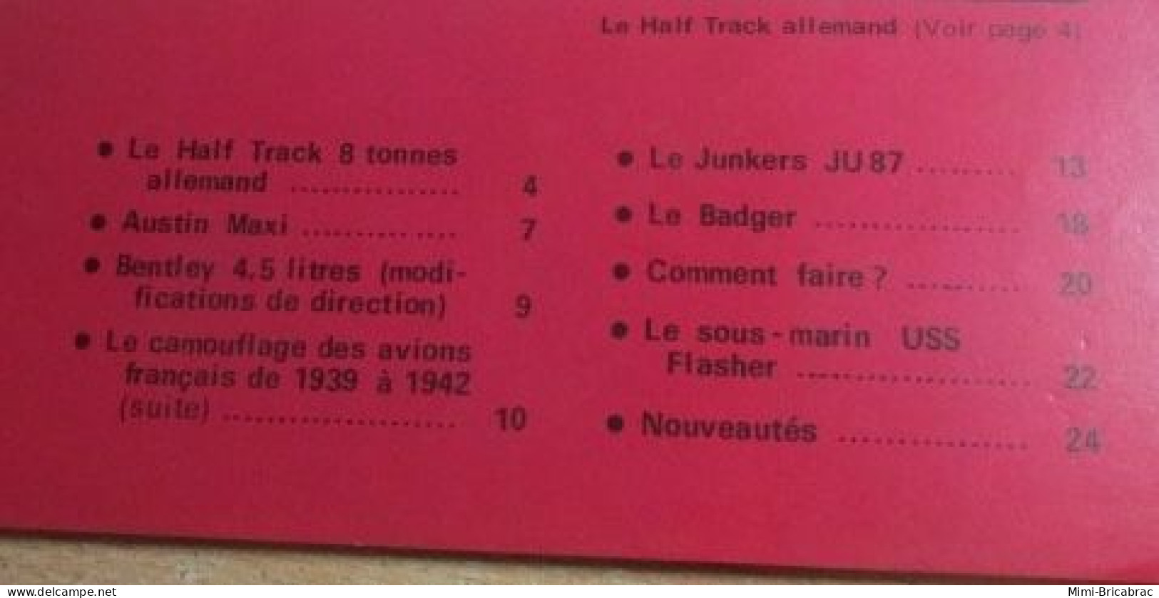 CAGI 1e Revue De Maquettisme Plastique Années 60/70 : MPM N°28 De 1973 Très Bon état ! Sommaire En Photo 2 Ou 3 - Frankreich