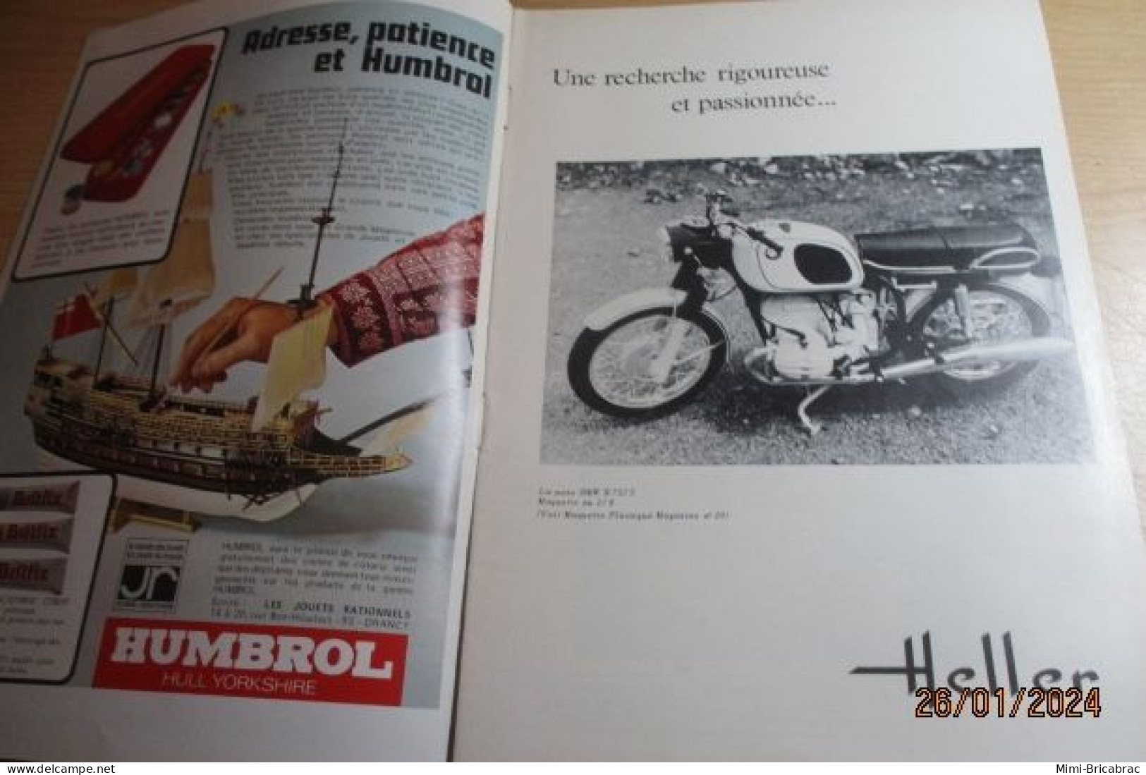CAGI 1e Revue De Maquettisme Plastique Années 60/70 : MPM N°24 De 1972 Très Bon état ! Sommaire En Photo 2 Ou 3 - Francia