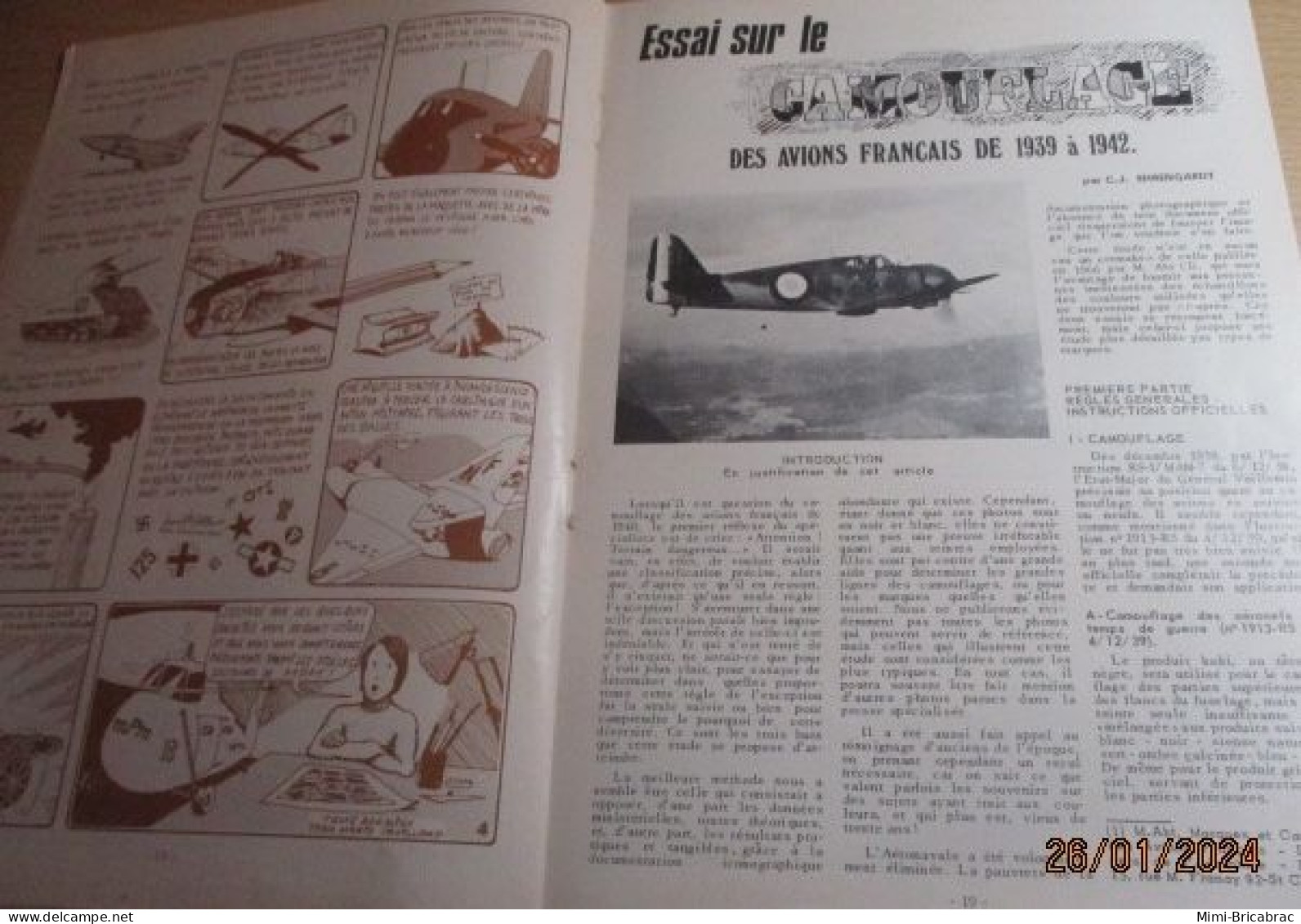 CAGI 1e Revue de maquettisme plastique années 60/70 : MPM n°24 de 1972 très bon état ! Sommaire en photo 2 ou 3