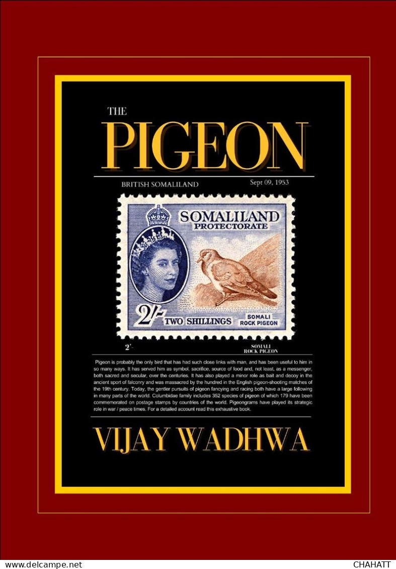 "THE PIGEON" - DOVE AND PIGEON ON STAMPS - Ebook-(PDF) -378 FULLY COLORED-A4-SIZE-ILLUSTRATED BOOK - Non Classés