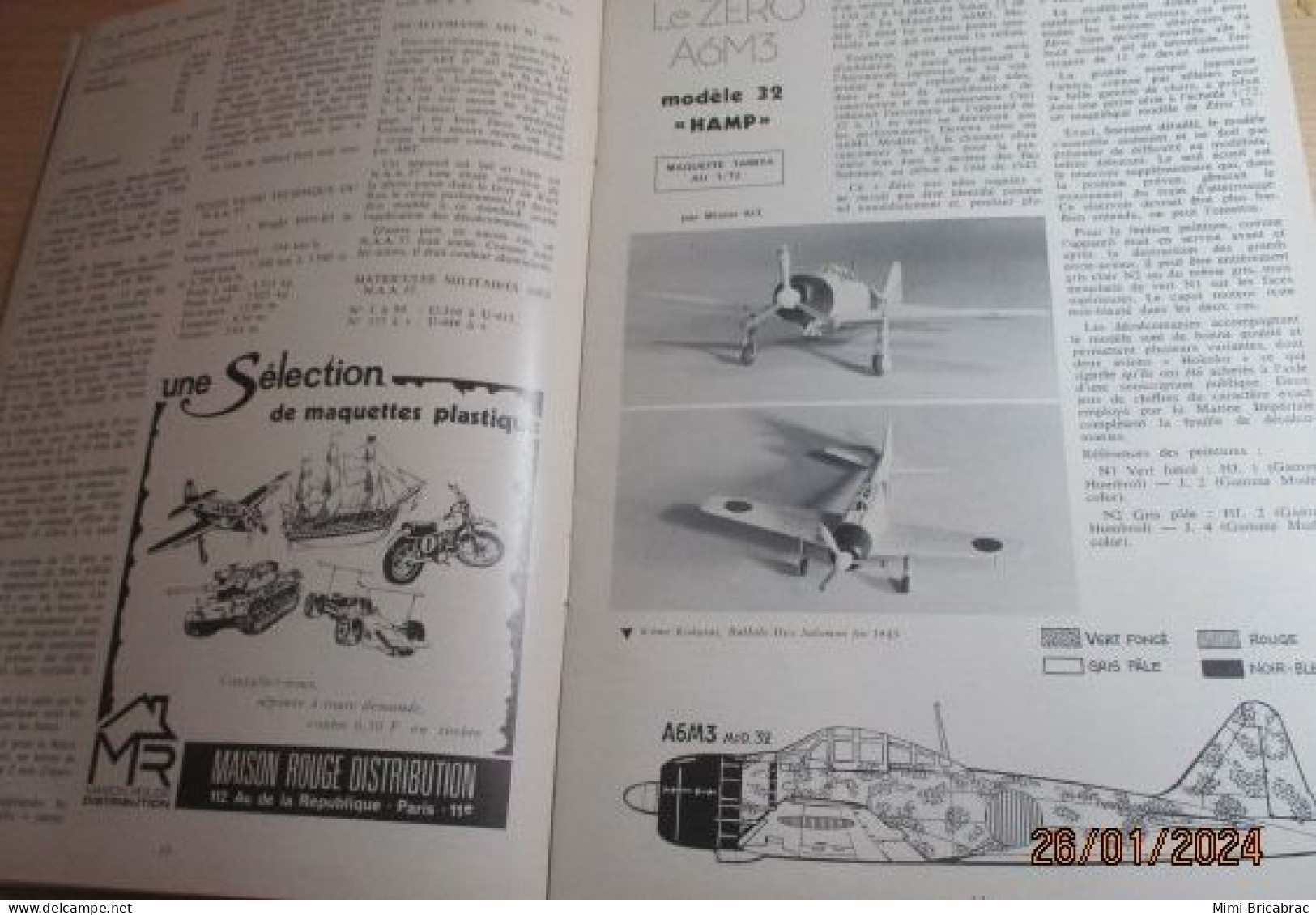 CAGI 1e Revue De Maquettisme Plastique Années 60/70 : MPM N°18 De 1972 Très Bon état ! Sommaire En Photo 2 Ou 3 - Frankreich