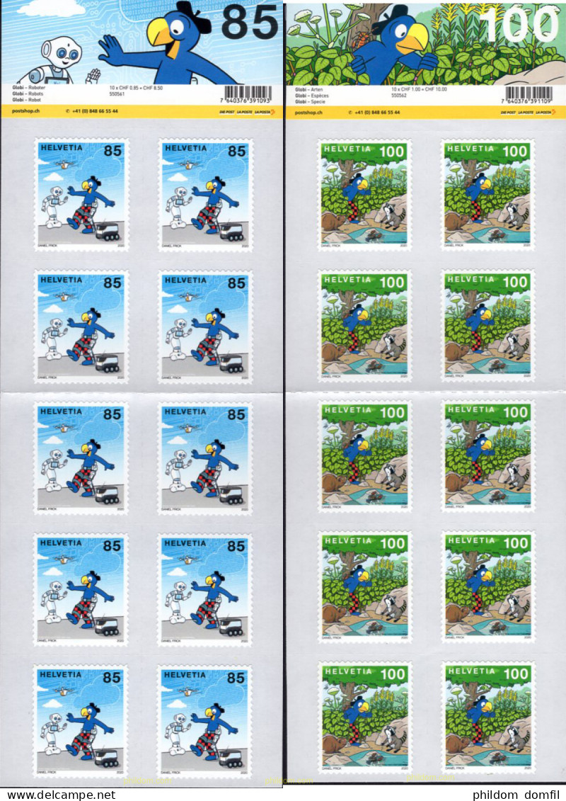 632322 MNH SUIZA 2020 GLOBI - Unused Stamps