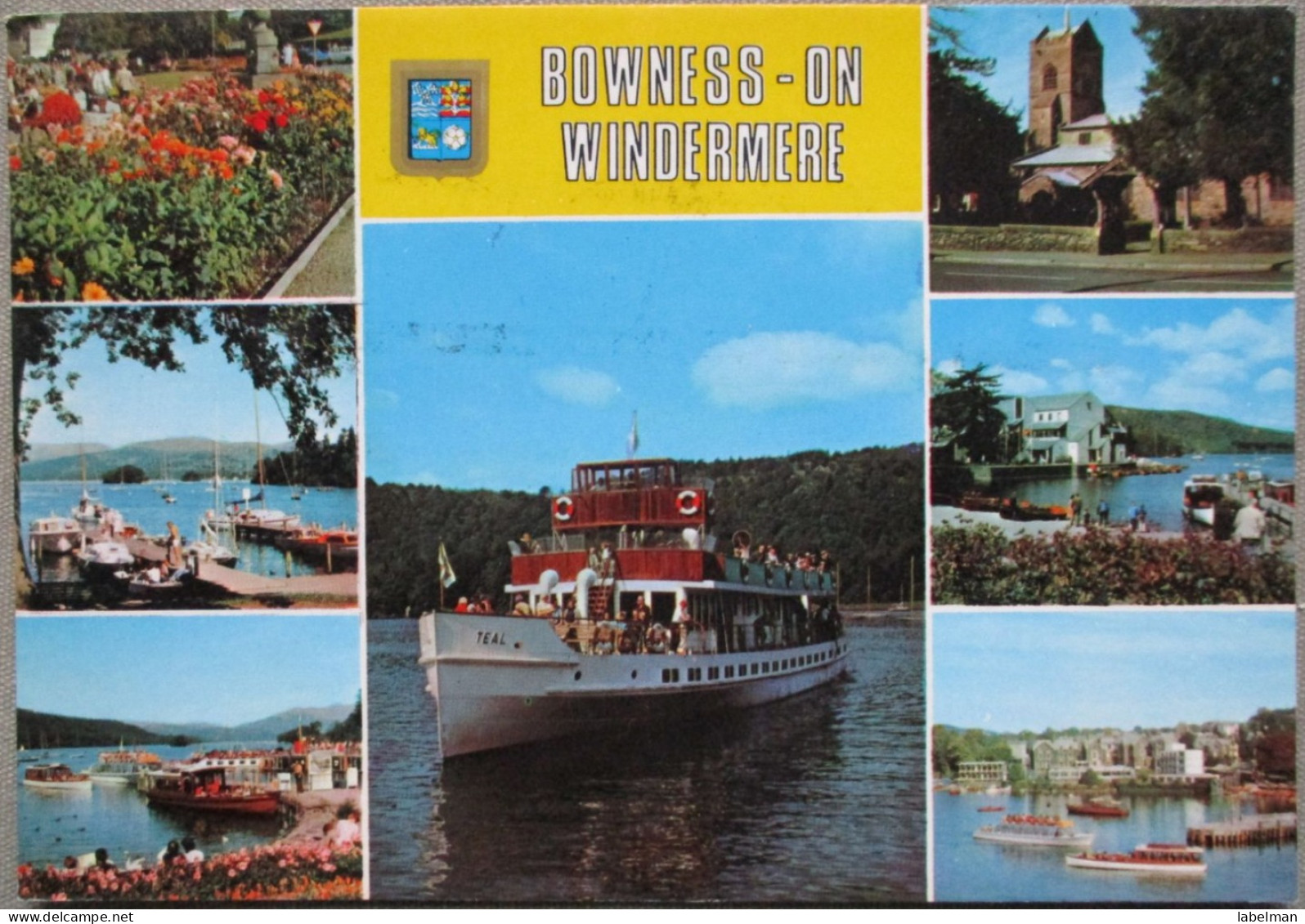 ENGLAND UK UNITED KINGDOM BOWNESS ON WINDERMERE LAKE KARTE CARD POSTCARD CARTOLINA CARTE POSTALE ANSICHTSKARTE POSTKARTE - Reading