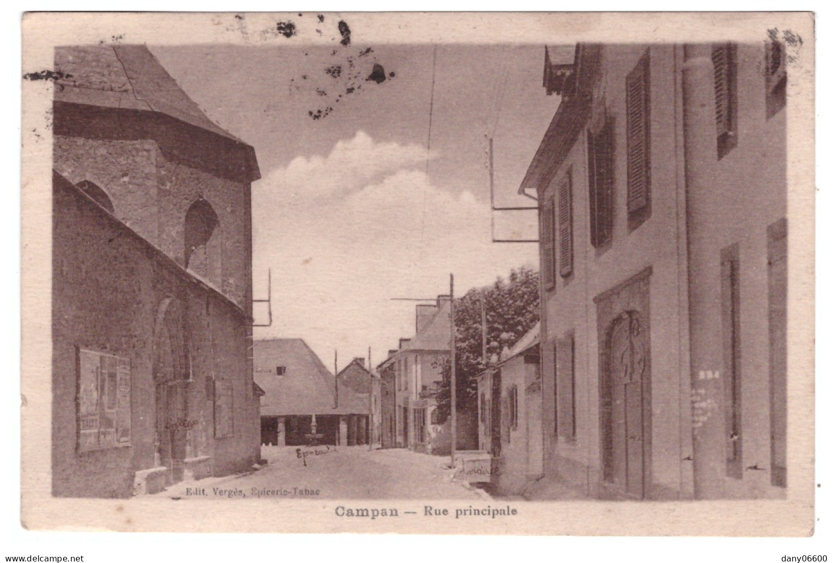 CAMPAN - Rue Principale  - Campan