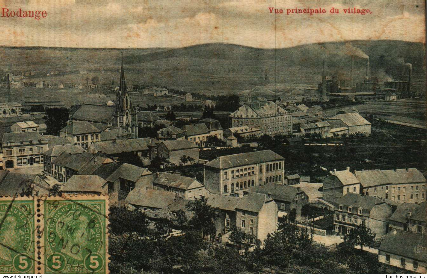 RODANGE - Vue Principale Du Village  J.M.Bellwald Nr 534 - Rodingen