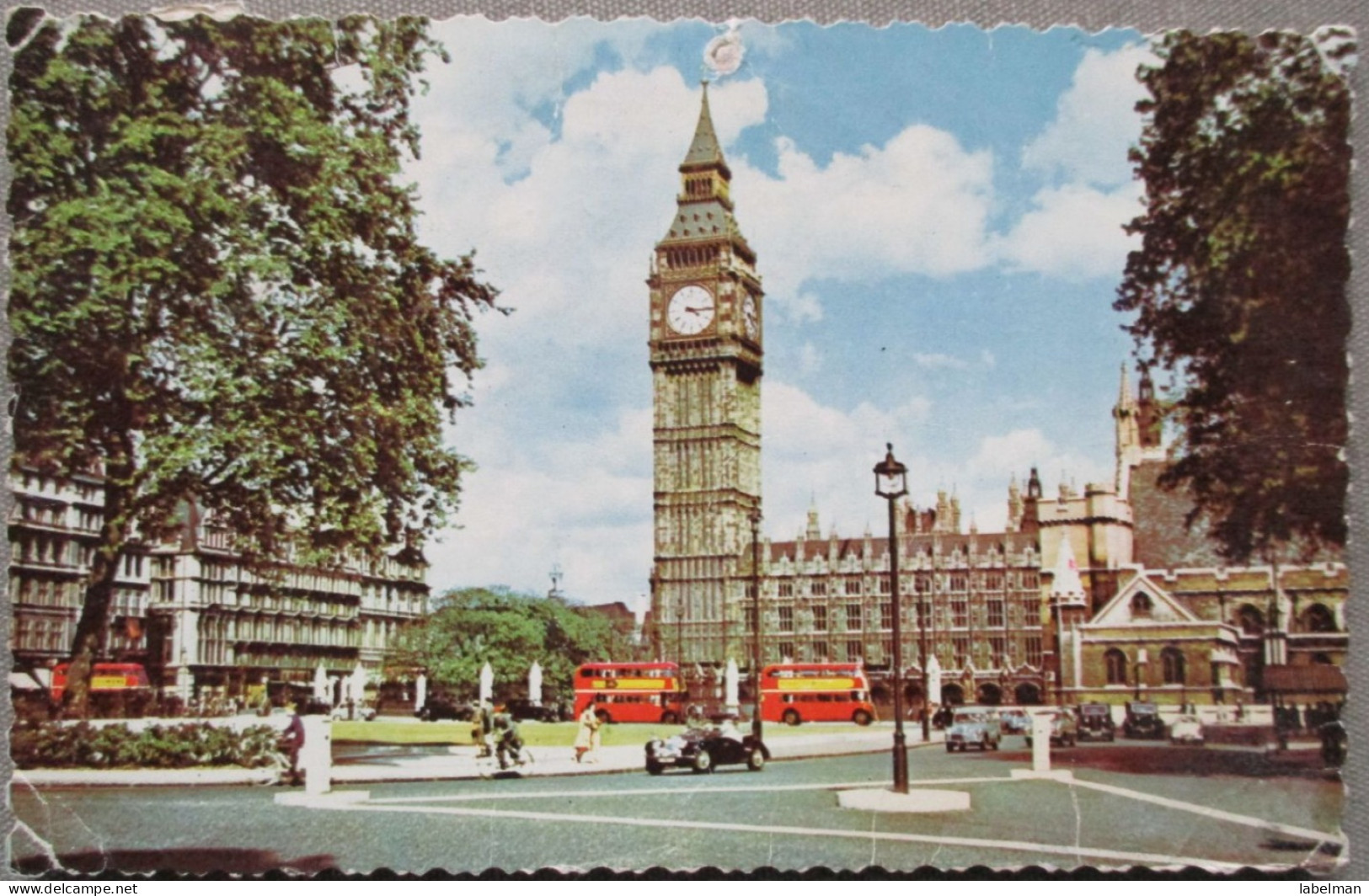 ENGLAND UK UNITED KINGDOM LONDON BIG BEN CLOCK TOWER KARTE CARD POSTCARD CARTOLINA CARTE POSTALE ANSICHTSKARTE POSTKARTE - Reading