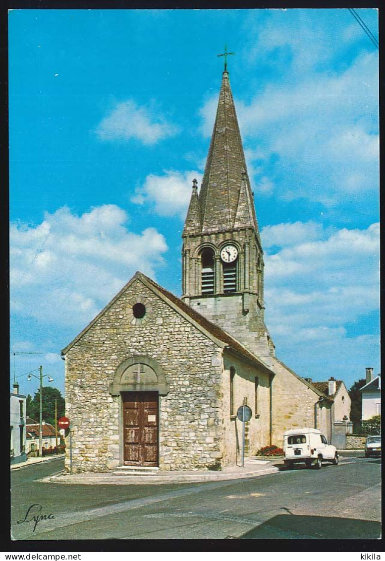 CPSM / CPM 10.5 X 15 Yvelines HARDRICOURT  L'Eglise - Hardricourt