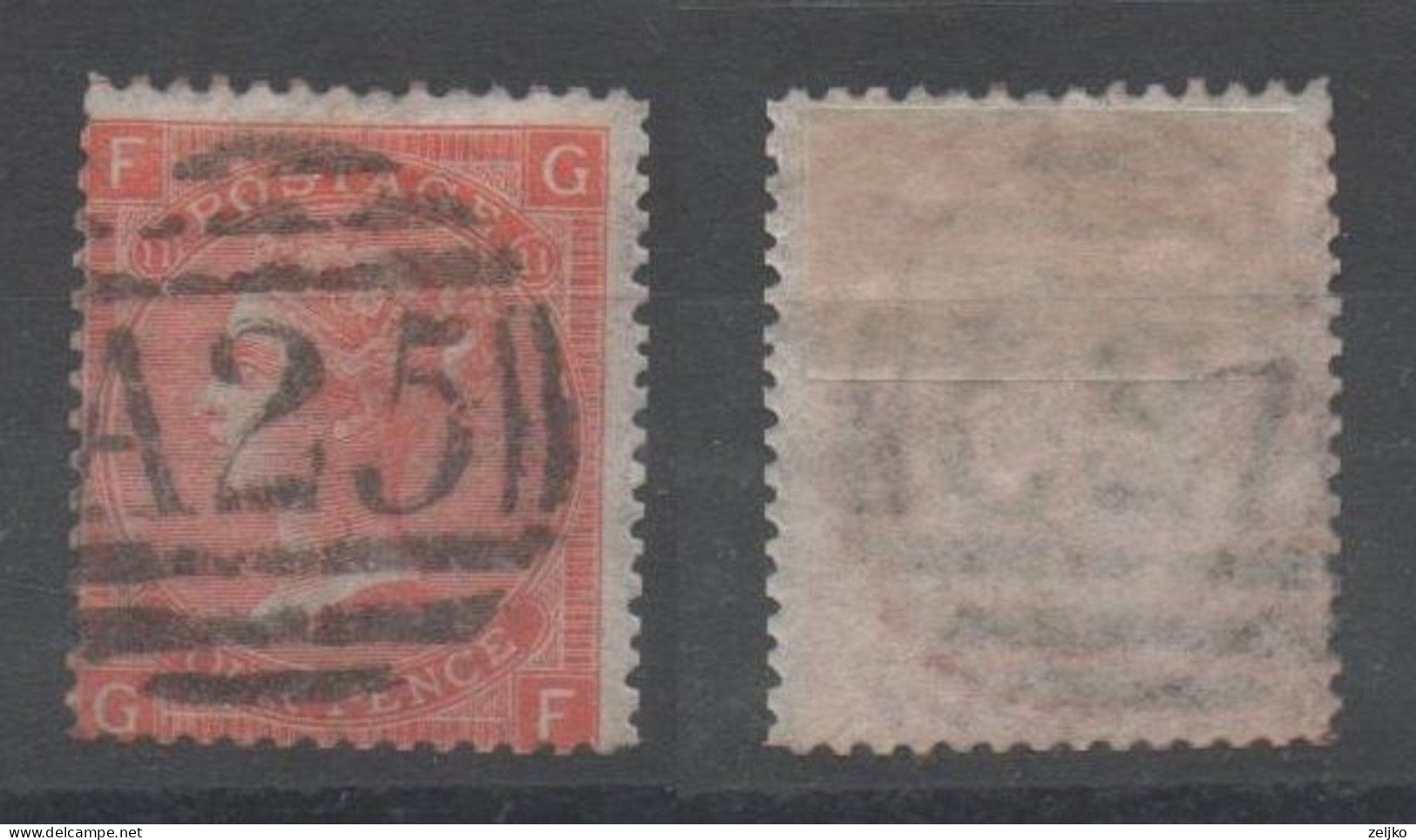 UK, GB, Great Britain, Used, 1873, Michel 42 1 - Gebruikt