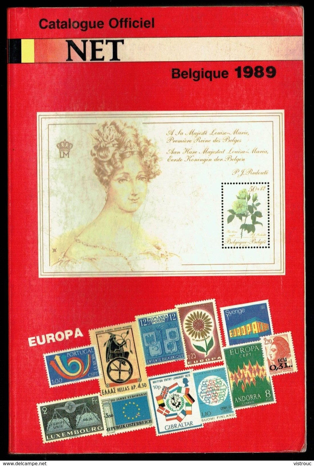 Catalogue Officiel NET (FR) 1989 - Timbres De Belgique. - Bélgica