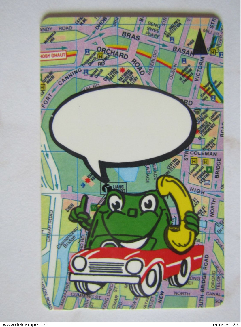 UK   GPT  FEATURECARD   TEST    SINGAPORE   FROG  1GPTB   MINT - Collezioni