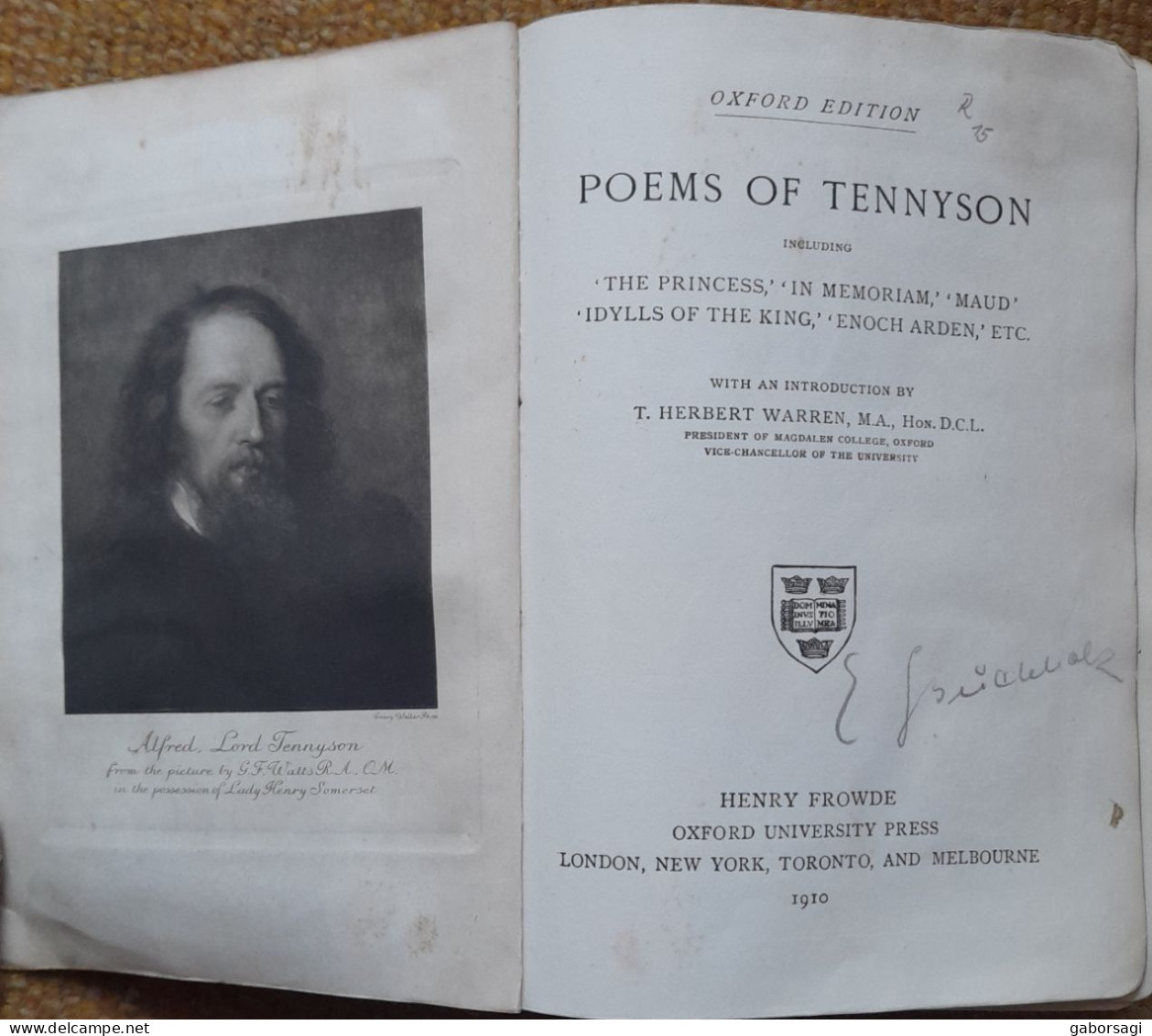 Poems Of Tennyson - 1910 - 1850-1899