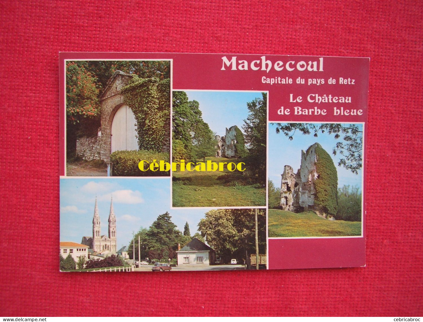 LCP01 - MACHECOUL - Le Château De Gilles De Retz Dit "Barbe-Bleue" - Machecoul