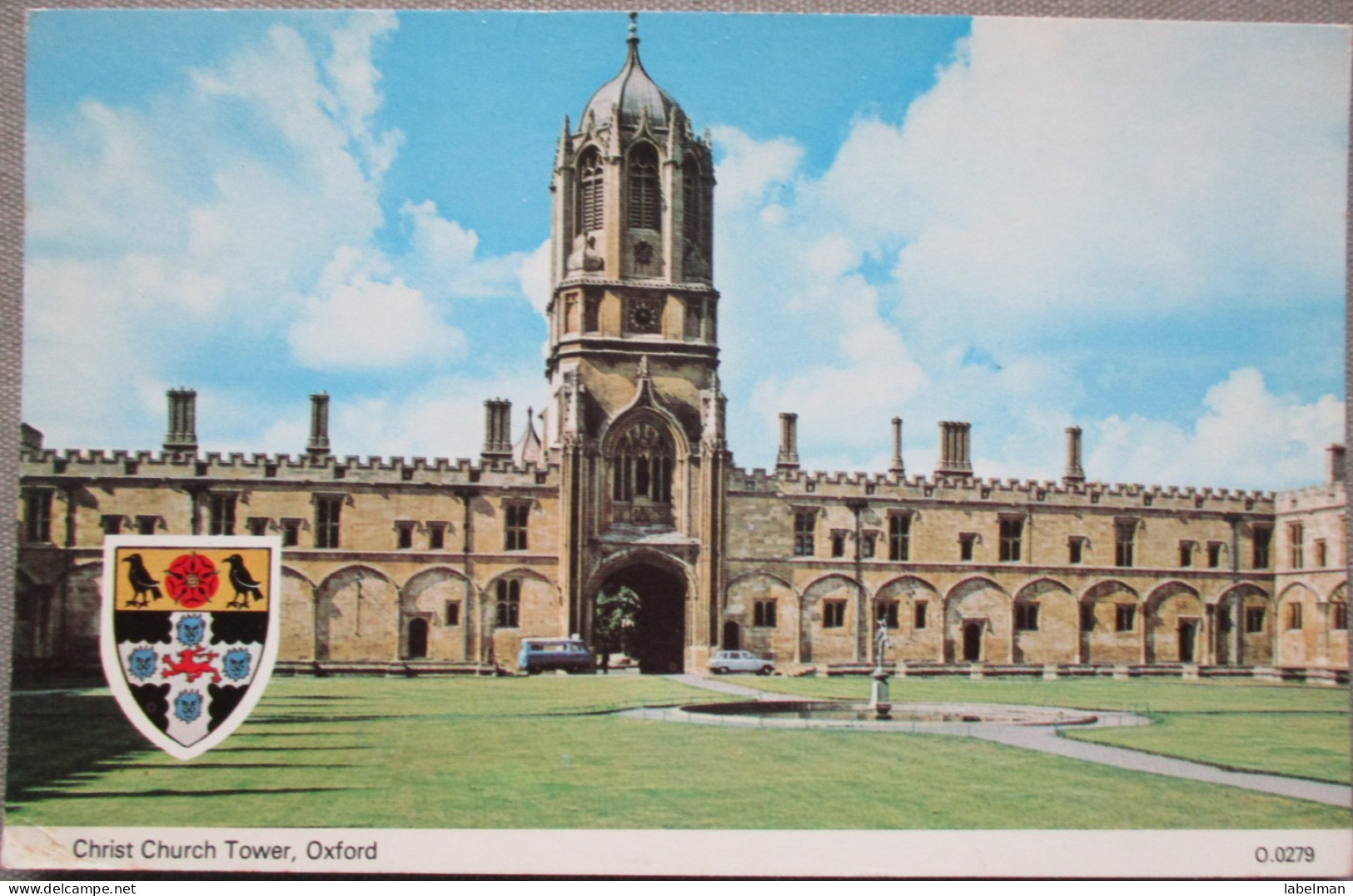 ENGLAND UK UNITED KINGDOM OXFORD CHRIST CHURCH TOWER KARTE CARD POSTCARD CARTOLINA CARTE POSTALE ANSICHTSKARTE POSTKARTE - Selkirkshire