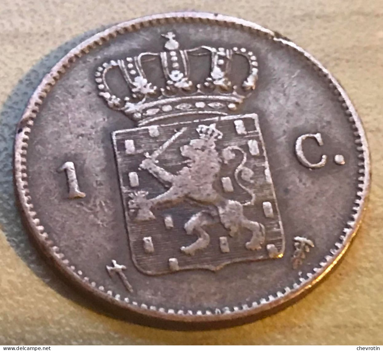 NETHERLANDS 1 CENT 1876. Royaume Des Pays-Bas 1849-1890 : Willem III - 1849-1890 : Willem III