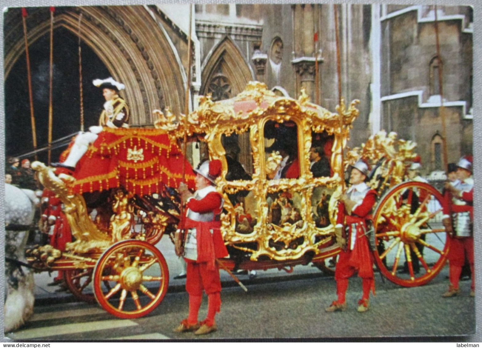 ENGLAND UK UNITED KINGDOM LONDON LORD MAYOR STATE COACH POSTCARD CARTOLINA CARTE POSTALE ANSICHTSKARTE POSTKARTE - Selkirkshire