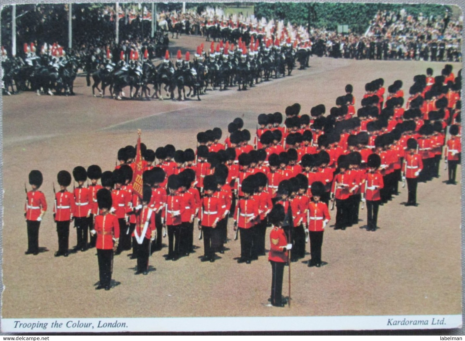 ENGLAND UK UNITED KINGDOM LONDON QUEEN BIRTHDAY PARADE CARD POSTCARD CARTOLINA CARTE POSTALE ANSICHTSKARTE POSTKARTE - Selkirkshire