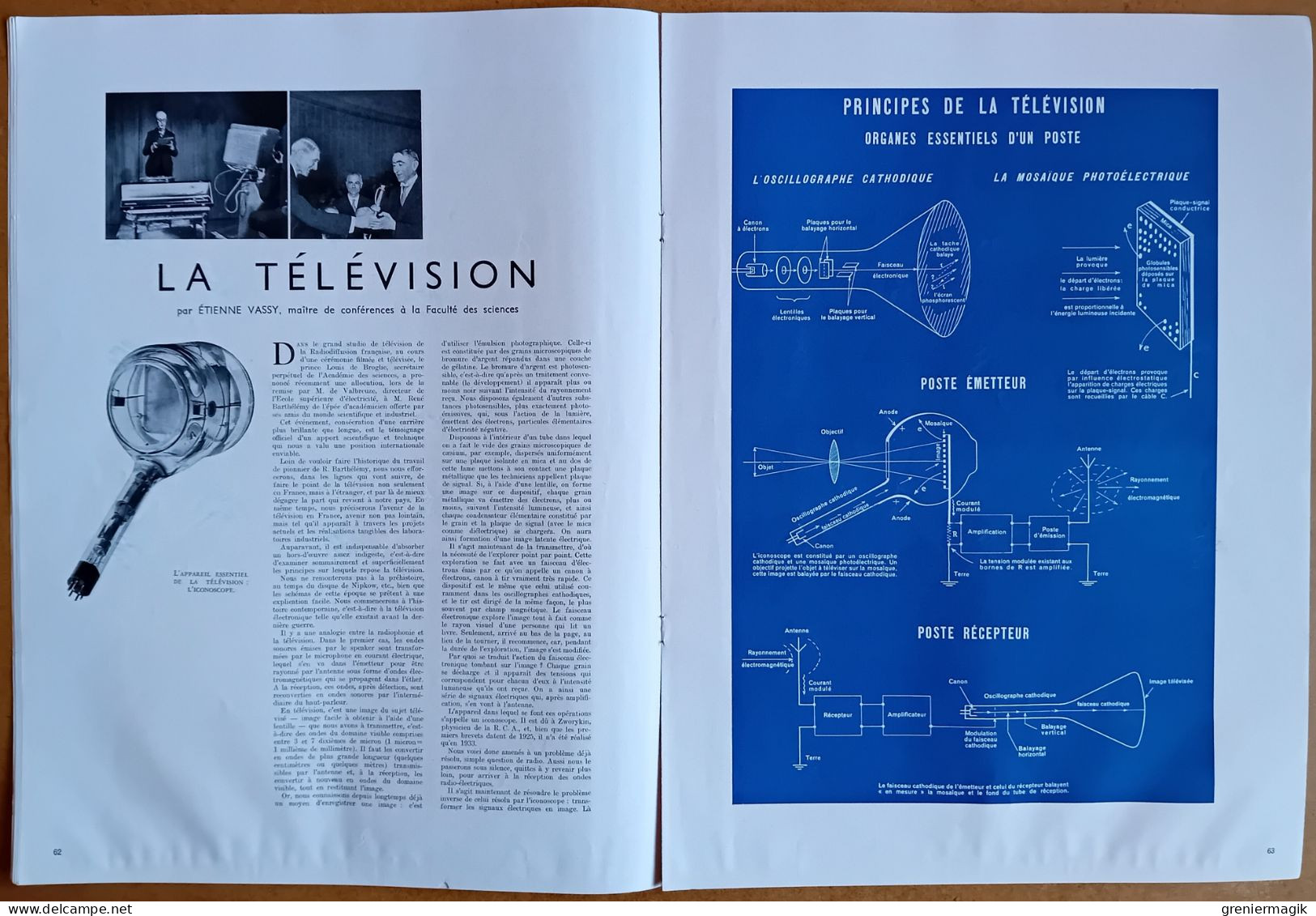 France Illustration N°68 18/01/1947 La Télévision/Mexique/Prisonniers Au Travail/Indochine/Marshall Remplace Byrnes/Mine - Informations Générales