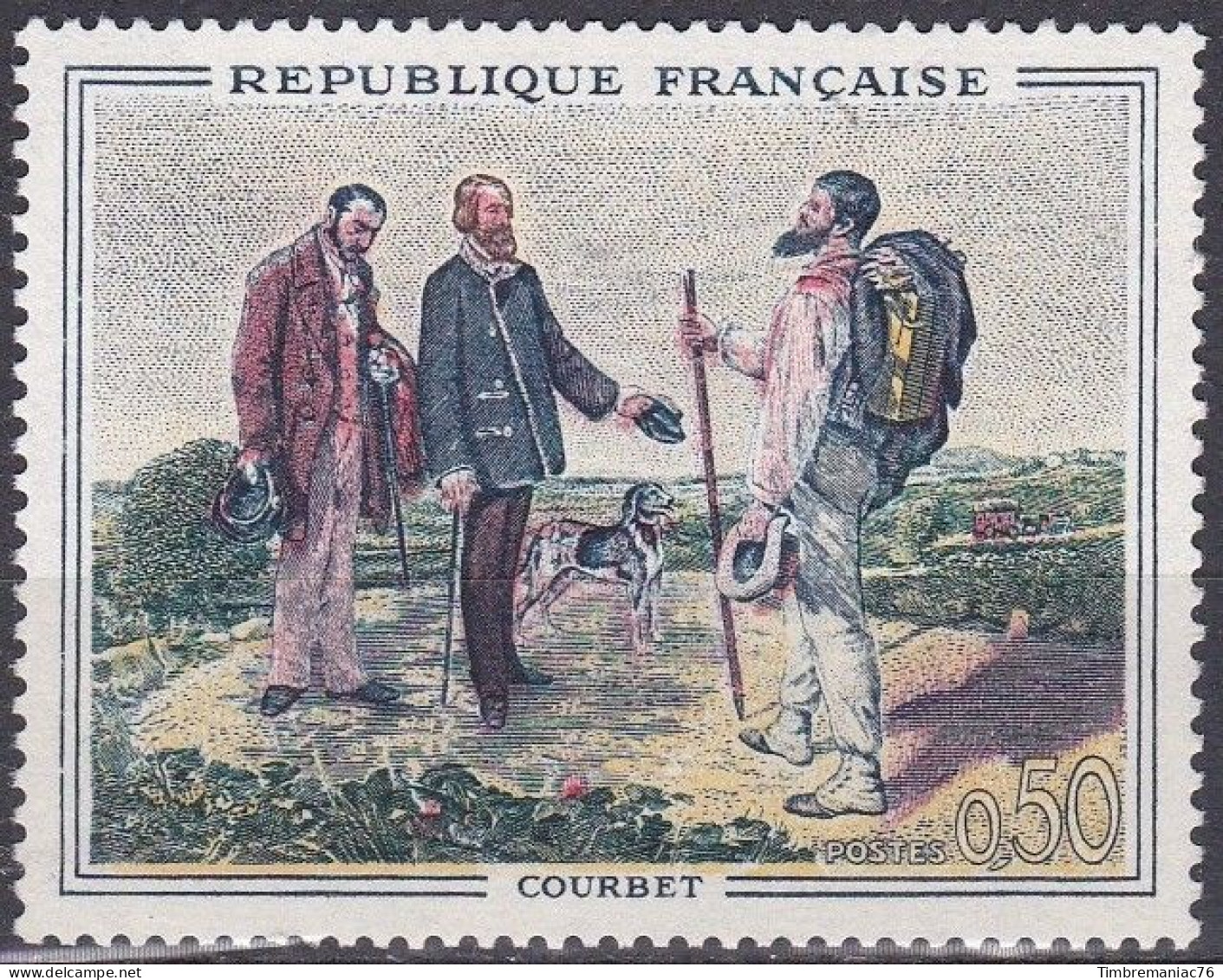 France TUC De 1962 YT 1363 Neuf - Andere & Zonder Classificatie