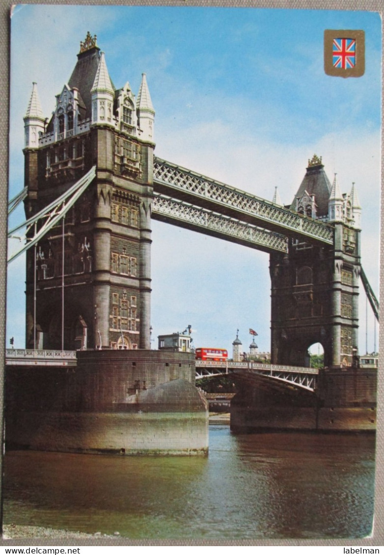 ENGLAND UK UNITED KINGDOM LONDON TOWER BRIDGE KARTE CARD POSTCARD CARTOLINA CARTE POSTALE ANSICHTSKARTE POSTKARTE - Selkirkshire