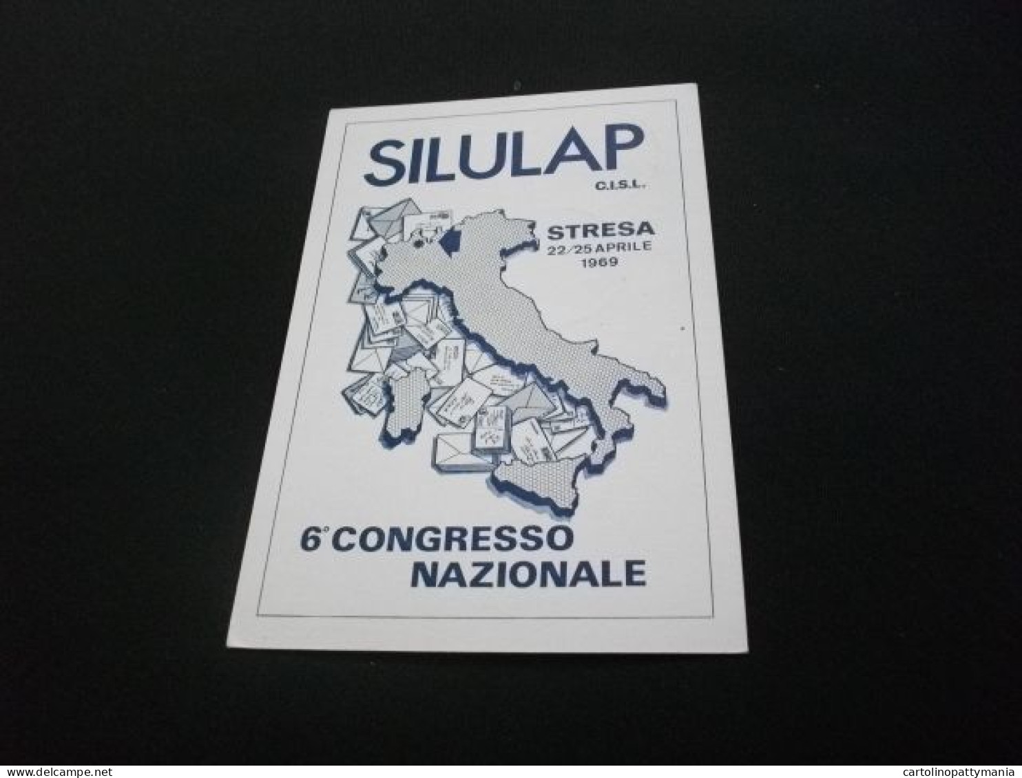 SILULAP CISL STRESA 1969  6° CONGRESSO NAZIONALE NOVARA - Syndicats