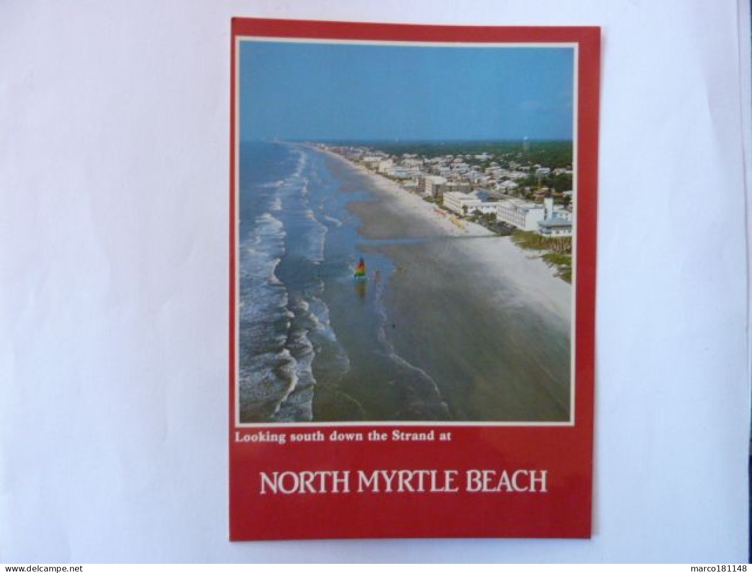 Looking South Down The Strand At NORTH MYRTLE BEACH - Myrtle Beach