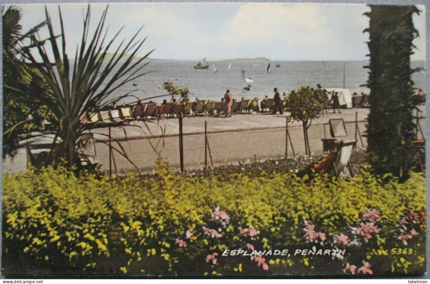 ENGLAND UK UNITED KINGDOM WALES PENARTH ESPLANADE BEACH CARD POSTCARD CARTOLINA CARTE POSTALE ANSICHTSKARTE POSTKARTE - Selkirkshire