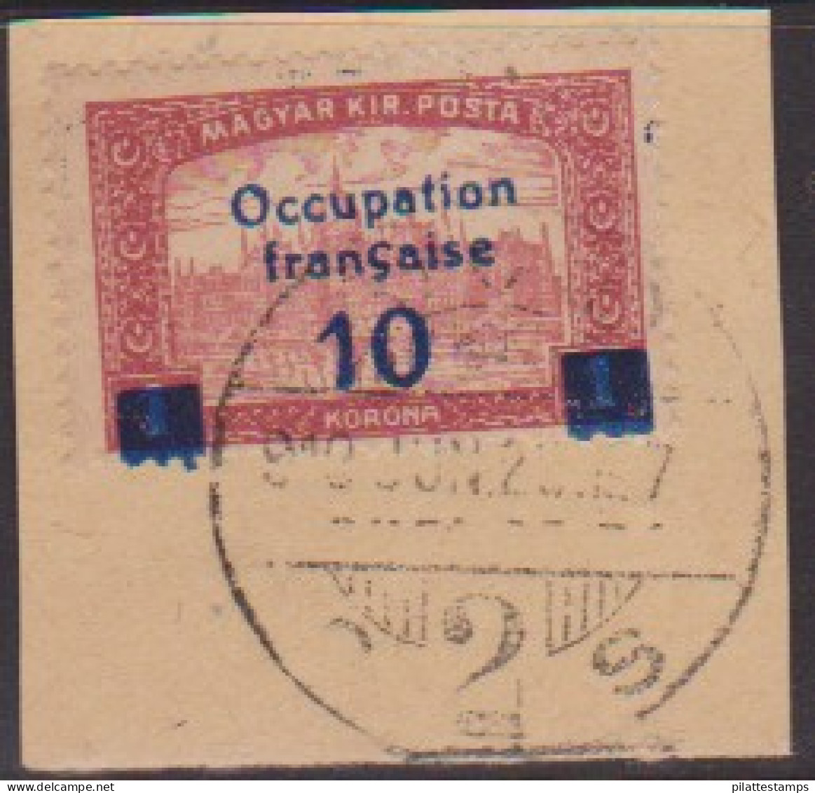 Arad Hongrie 39d Obl Sans Surcharge KOZTARSASAG - Other & Unclassified