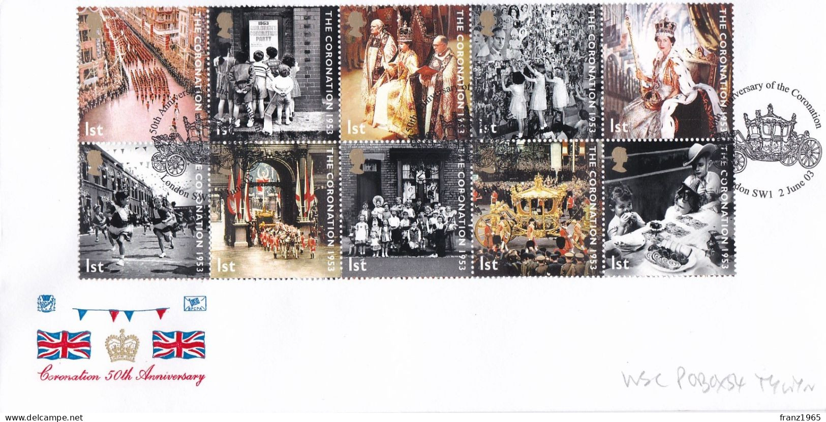 Coronation 50th Anniversary - 2003 - 2001-2010 Decimal Issues