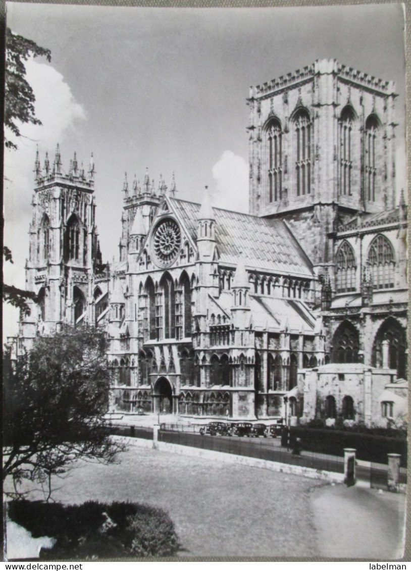 ENGLAND UK UNITED KINGDOM YORK MINSTER YORKSHIRE KARTE CARD POSTCARD CARTOLINA CARTE POSTALE ANSICHTSKARTE POSTKARTE - Selkirkshire