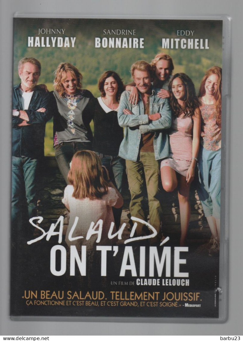 DVD  SALAUD ON T'AIME Film De Claude Lelouch Avec Johnny Halliday Eddy Mitchell Sandrine Bonnaire - Comedy