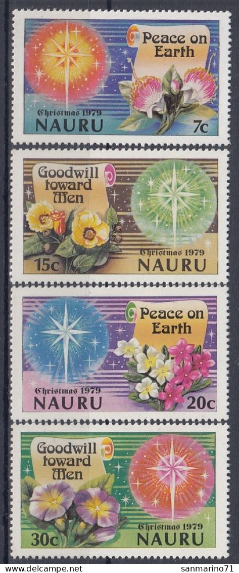 NAURU 203-206,unused,Christmas 1979 (**) - Nauru