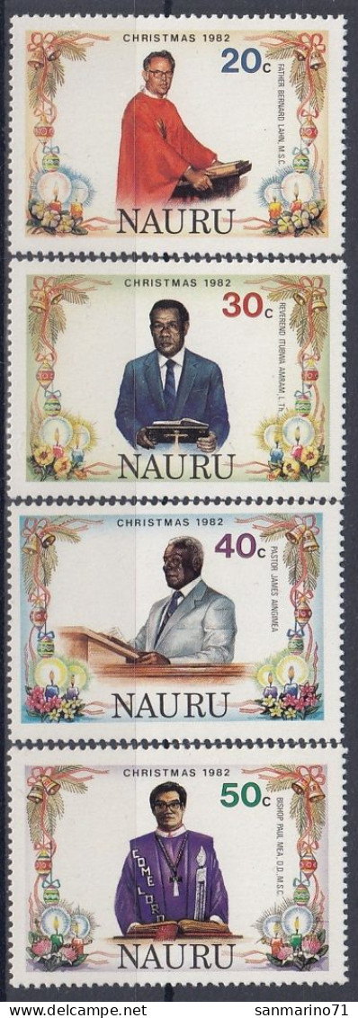 NAURU 259-262,unused,Christmas 1982 (**) - Nauru