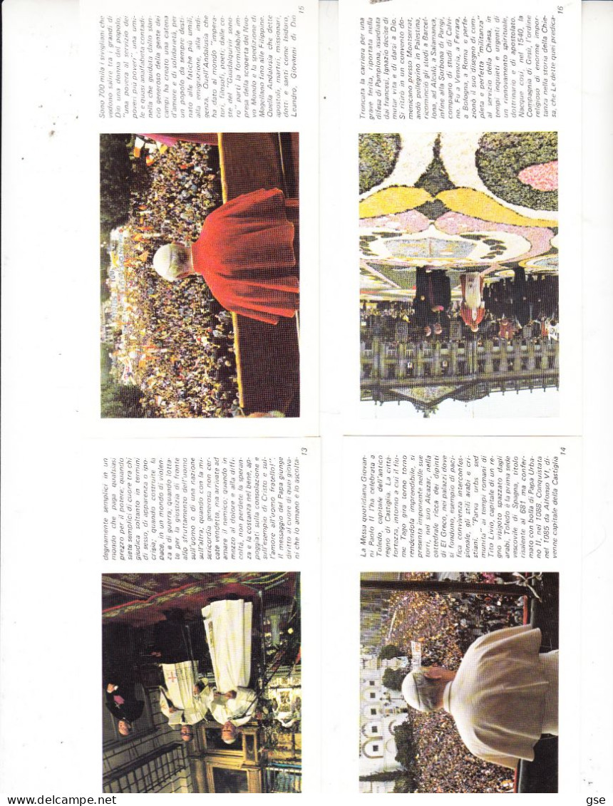ITALIA-SPAGNA 1982 -  17 Cartoline Riepilogative - Viaggio Papa In Spagna - Religion & Esotérisme