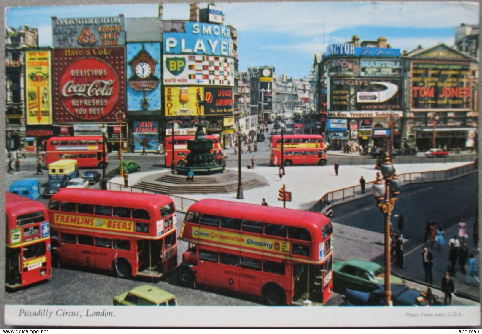 ENGLAND UK UNITED KINGDOM LONDON PICCADILLY CIRCUS KARTE CARD POSTCARD CARTOLINA CARTE POSTALE ANSICHTSKARTE POSTKARTE - Selkirkshire