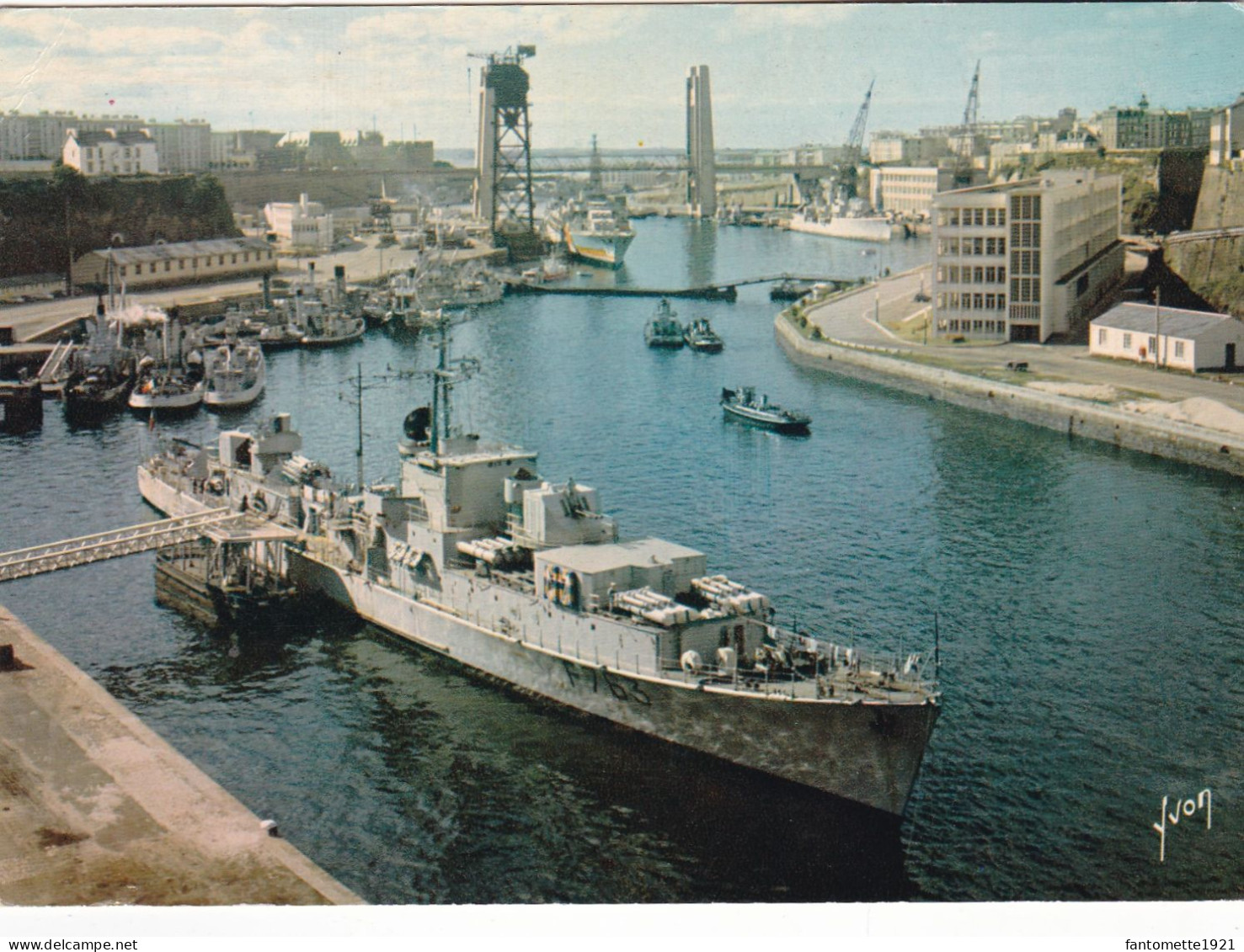 BREST L'ARSENAL ET LE PONT LEVANT DE RECOUVRANCE (dil106) - Brest