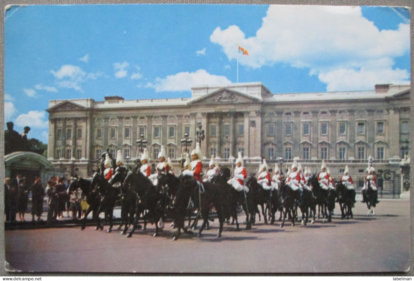 ENGLAND UK UNITED KINGDOM LONDON BUCKINGHAM PALACE GUARDS CARD POSTCARD CARTOLINA CARTE POSTALE ANSICHTSKARTE POSTKARTE - Selkirkshire