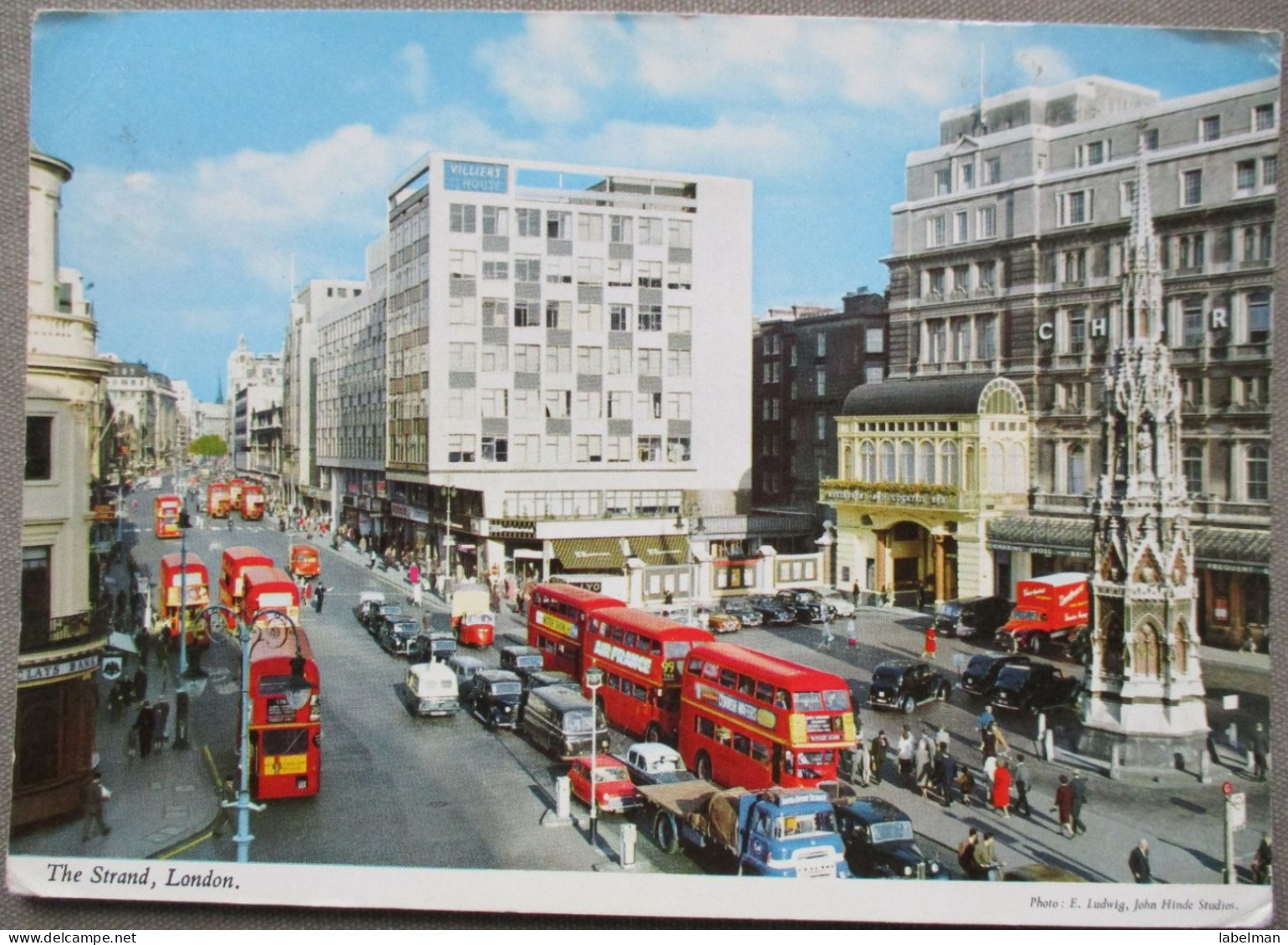 ENGLAND UK UNITED KINGDOM LONDON THE STRAND MONUMENT KARTE CARD POSTCARD CARTOLINA CARTE POSTALE ANSICHTSKARTE POSTKARTE - Selkirkshire