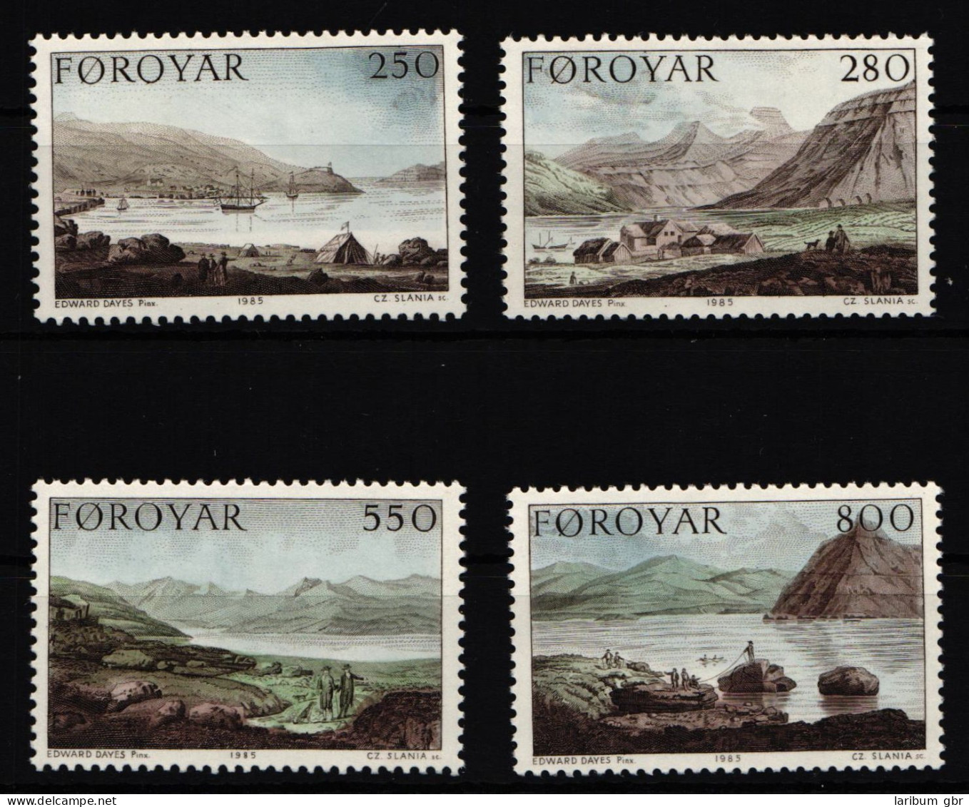 Färöer Inseln 112-115 Postfrisch #HV297 - Färöer Inseln