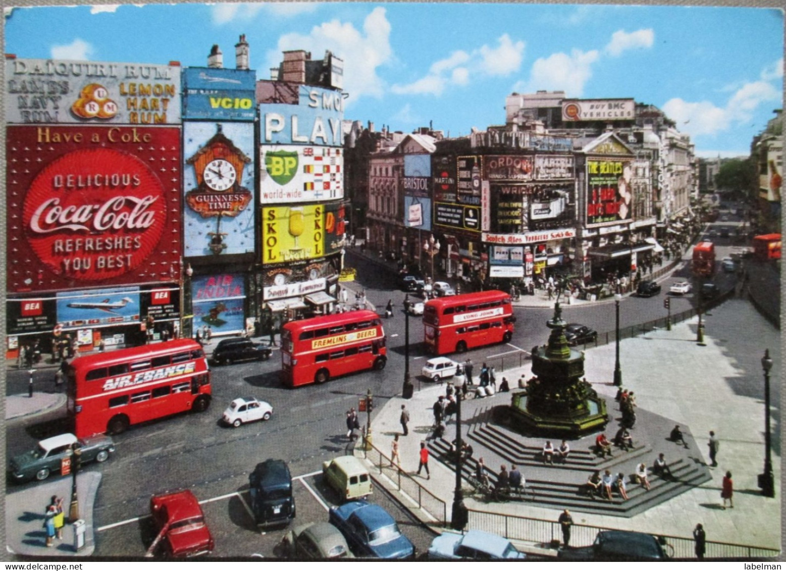 ENGLAND UK UNITED KINGDOM LONDON PICCADILLY CIRCUS KARTE CARD POSTCARD CARTOLINA CARTE POSTALE ANSICHTSKARTE POSTKARTE - Selkirkshire