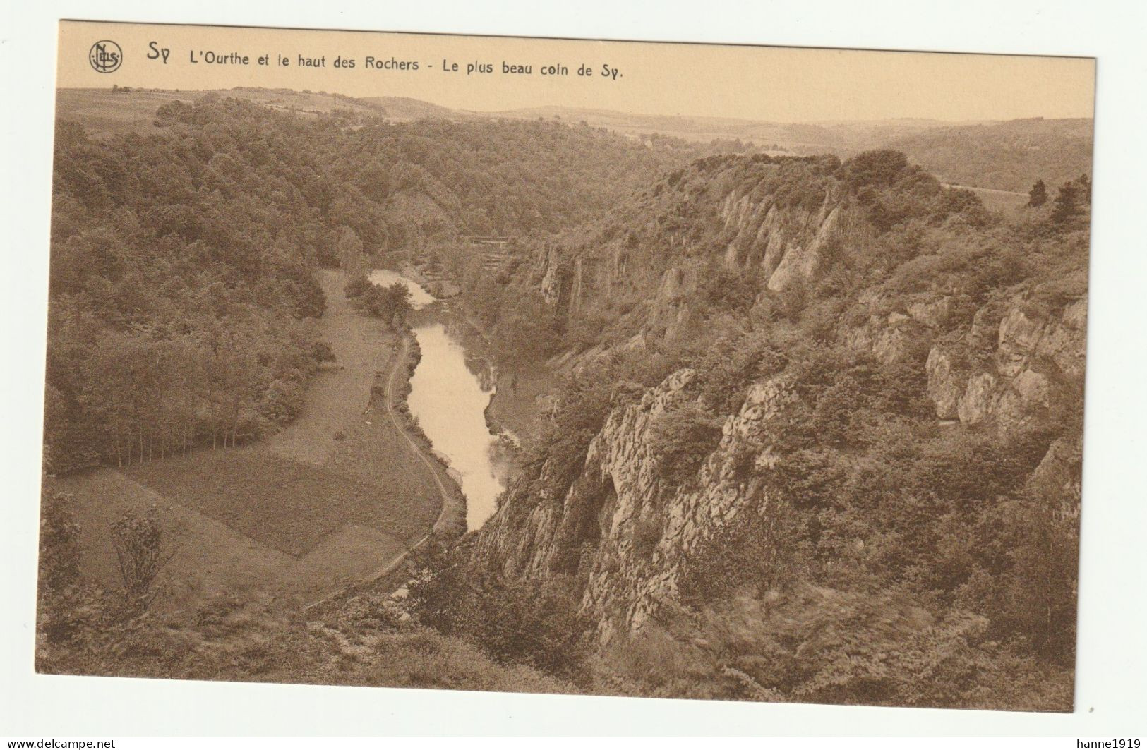 Sy Sur Ourthe Et Les Haut Des Rochers Hamoir Liège Htje - Hamoir