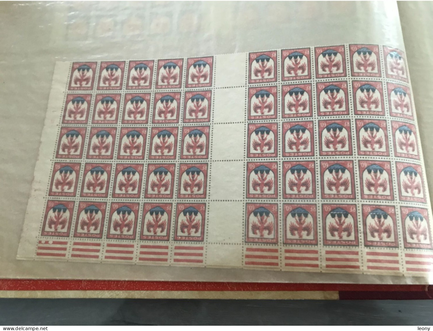 CLASSEUR  De  TIMBRES  De FRANCE  & MONACO - NEUFS - Lots & Kiloware (mixtures) - Min. 1000 Stamps