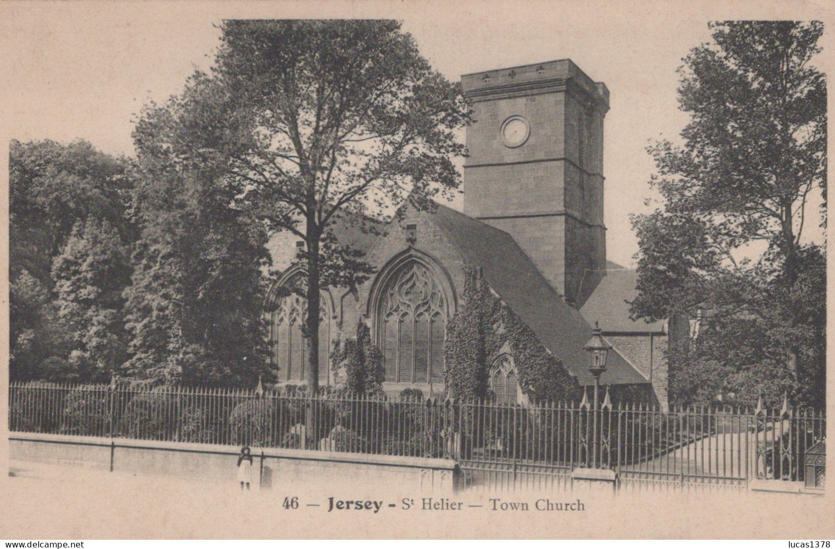 JERSEY St-Helier, Town Church, - St. Helier